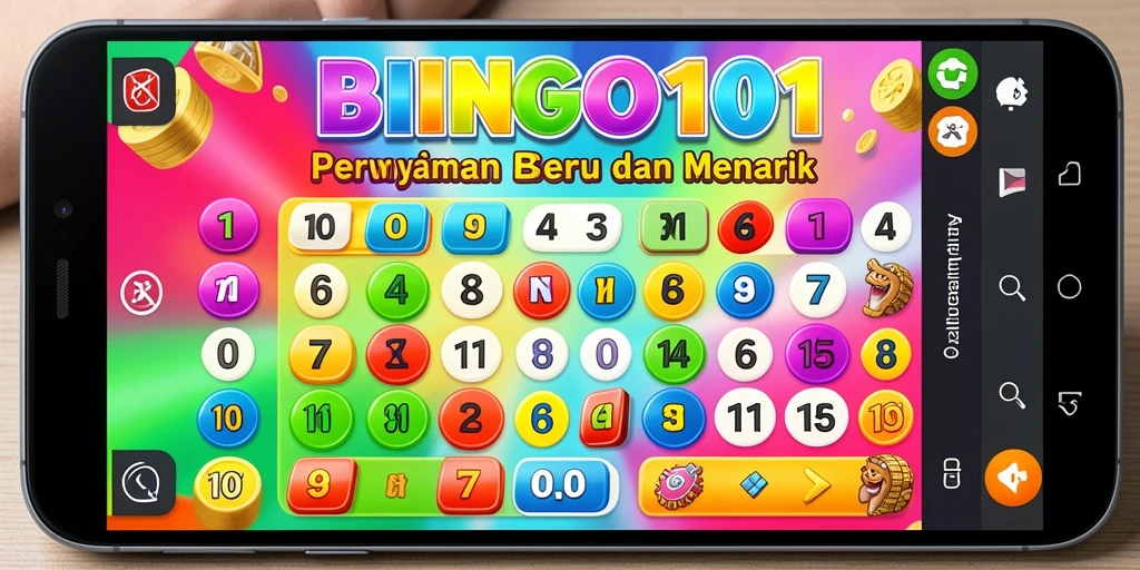 Tangkapan layar gameplay seru BINGO101 yang menampilkan aksi Bingo.