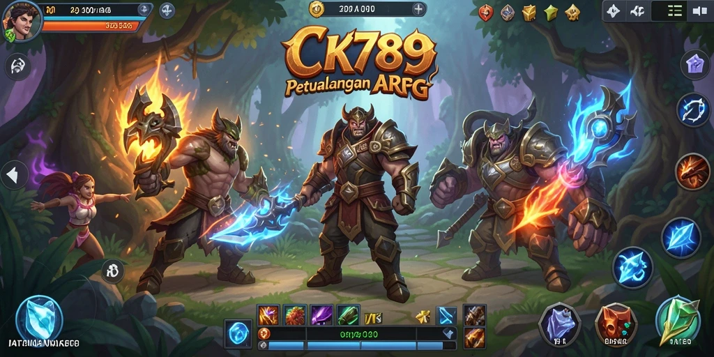 Tampilan mendebarkan dari gameplay ARPG CK789