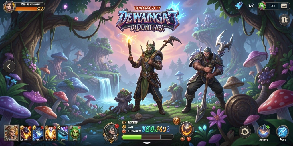 Gameplay seru DEWANAGA77 dalam dunia petualangan yang menakjubkan.