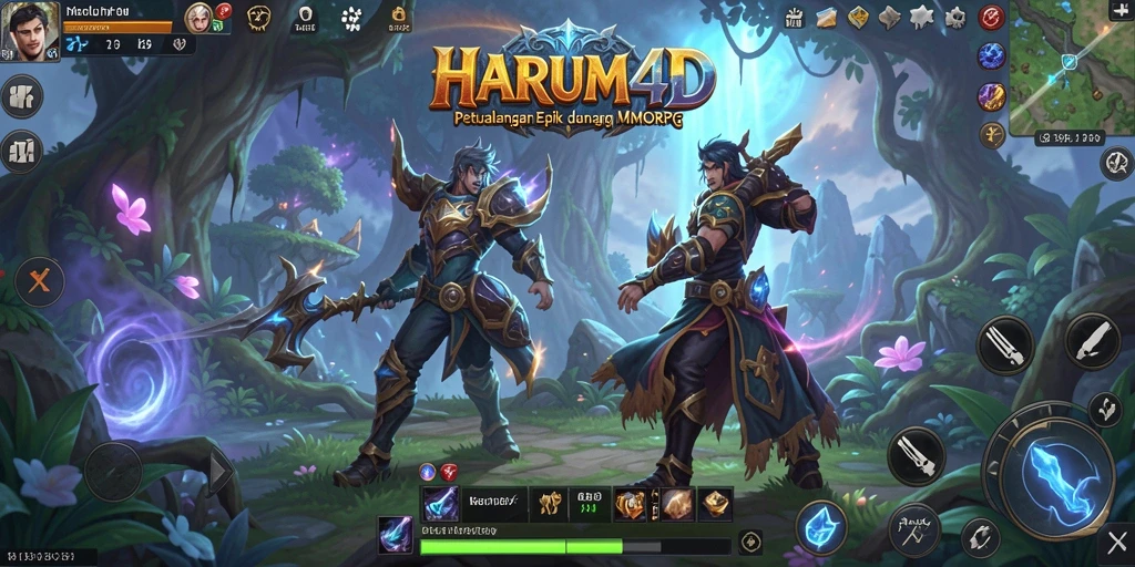 Gameplay seru HARUM4D dengan grafis yang menakjubkan.