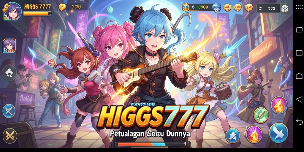 Tampilan gameplay HIGGS777 yang menarik dan penuh aksi.