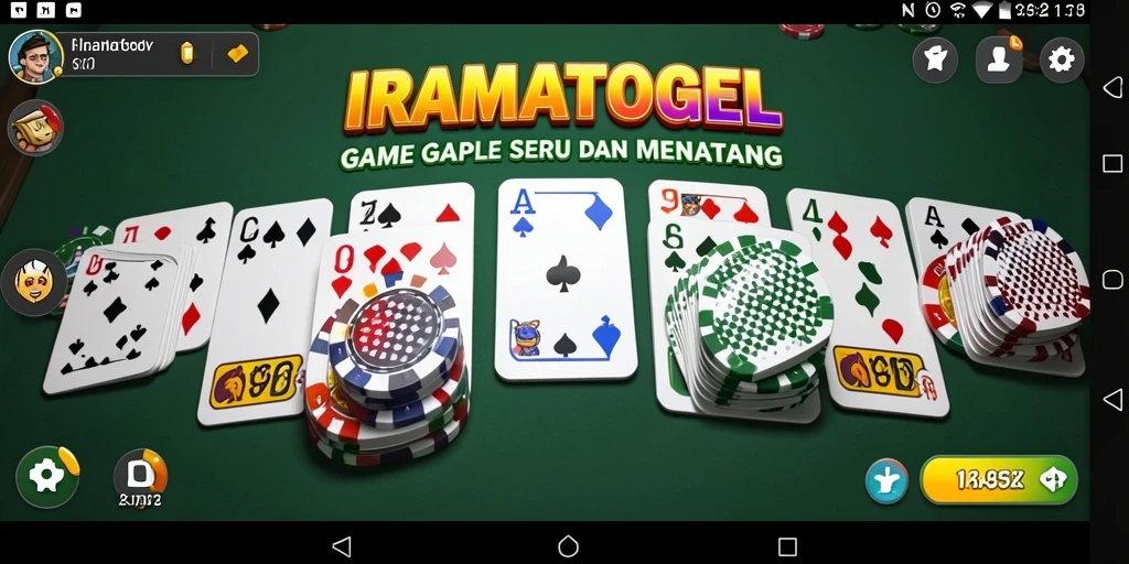 Screenshot gameplay Gaple yang seru dan menarik di IRAMATOGEL.