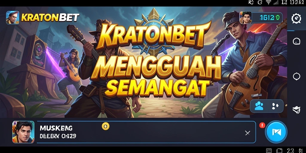 Tampilan gameplay KRATONBET yang seru dan interaktif