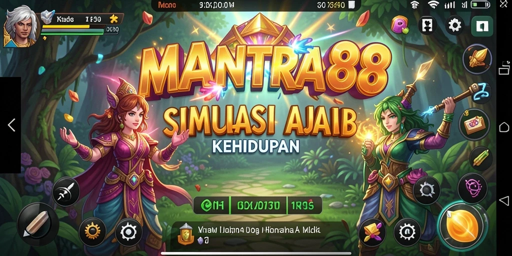 Tampilan menarik dalam <strong>MANTRA88</strong> yang menunjukkan gameplay simulasi yang mendalam.
