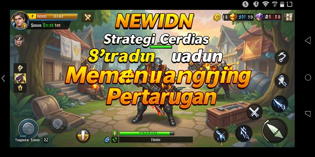 Gameplay seru yang menantang di NEWIDN dengan taktik yang cerdas.