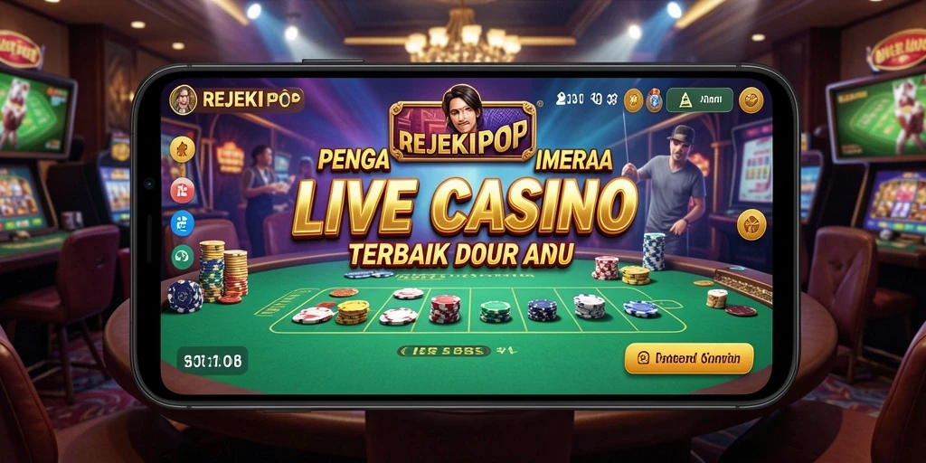 Tampilan gameplay langsung yang seru di REJEKIPOP.