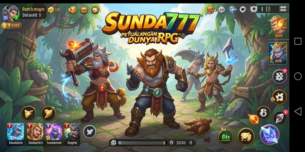 Tampilan gameplay SUNDA777 dengan aksi seru dan grafis menawan.