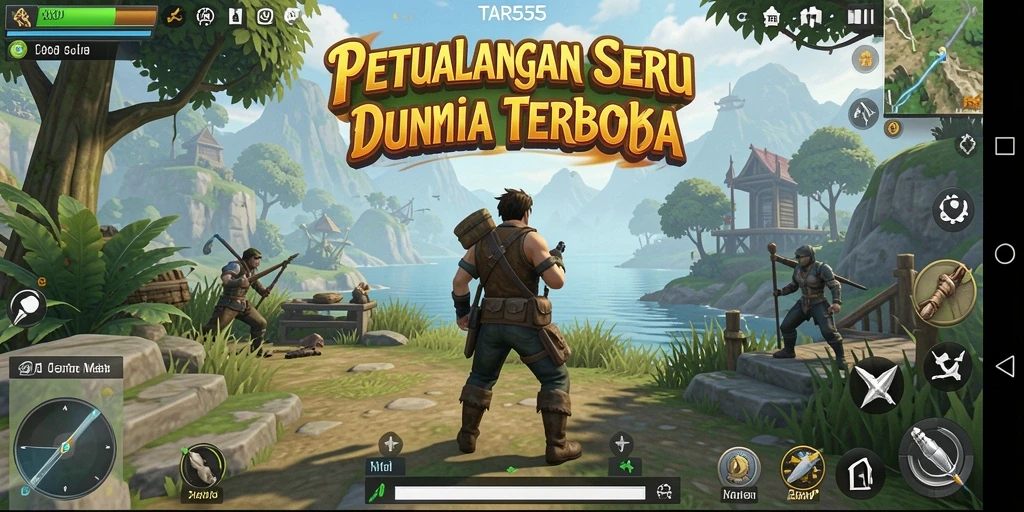 Gameplay Open World yang menakjubkan dengan grafis memukau.