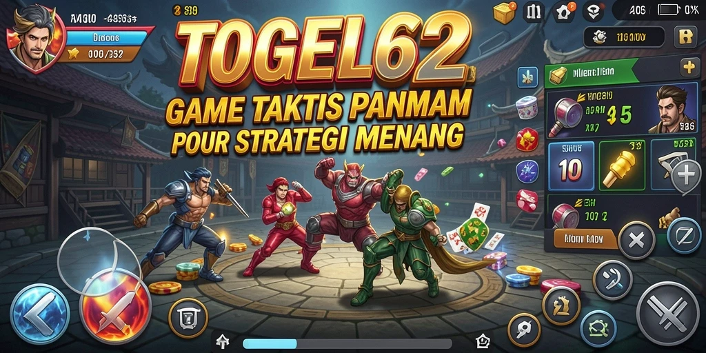Tampilan gameplay TOGEL62 yang menarik dan mendebarkan.
